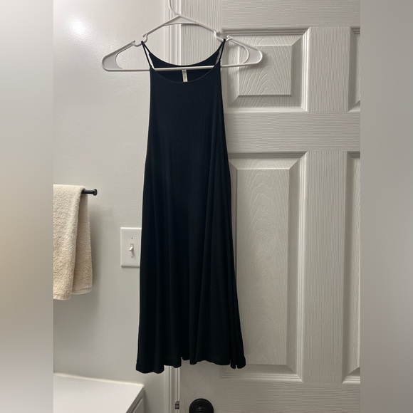 Solemio Black Mini Dress - Picture 1 of 3
